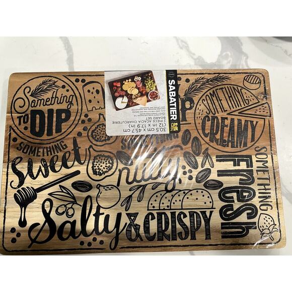 💎 HOST PICK 💎 Sabatier Charcuterie/Cutting Board - NIP - Picture 1 of 4